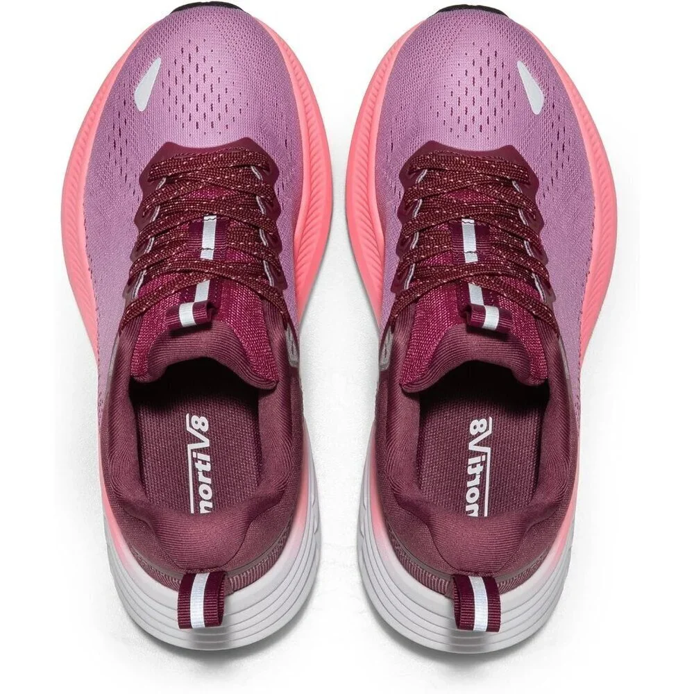 Nortiv 8 Women's Pink 1 Walking Shoes Cushioned Non-Slip Breathable Sneakers